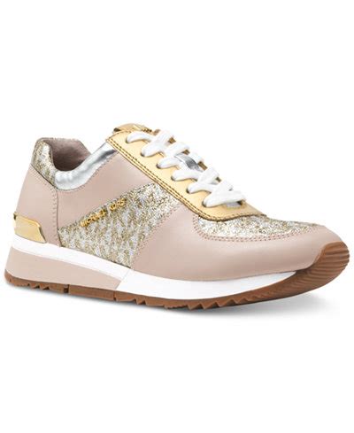 michael kors allie rose|michael kors allie trainer sneakers.